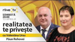 Păun Rohovei, ambasador cu misiuni speciale al Ucrainei, invitat la „Realitatea te privește”