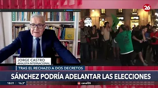 🚨 BLOW TO PEDRO SÁNCHEZ | The Government considers calling early elections: Jorge Castro's analysis
