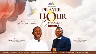 PRAYER HOUR: AUGUST 13, 2026