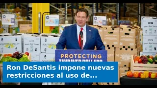 VIDEO: Ron DeSantis imposes new restrictions on the use of public aid in Florida: Here's what
