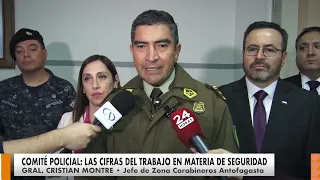 The Figures from a New Police Committee in Antofagasta