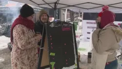 Snow doesn't stop shoppers and vendors at Skokie Winter Farmers' Market Snow doesn't stop shoppers and vendors at Skokie Winter Farmers' Market