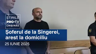 PRO TV News (20:00) | THE DRIVER FROM SÎNGEREI, ARRESTED AT HOME | Moldova