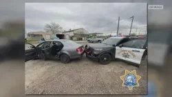 9-year-old crashes into CHP officer while driving himself to school