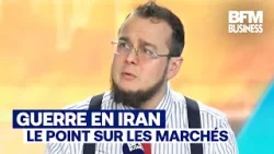 Guerre en Iran et marchés boursiers : "Le risque, on se le prend en pleine face"