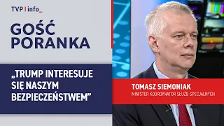 Tomasz Siemoniak: Trump is interested in our security | MORNING GUEST