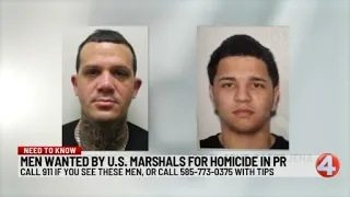 U.S. Marshals looking for 2 fugitives