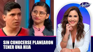 Sin conocerse planearon tener una hija | Andrea