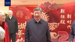 Си Цзиньпин навестил старшее поколение в Пекине в преддверии праздника Весны