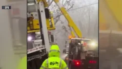 Power outages top 1 million as massive winter storm moves east Power outages top 1 million as massive winter storm moves east