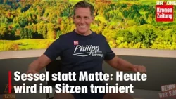 Philipp bewegt am Donnerstag, 8.10.: Heute im Sitzen!