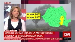 Date de ultimă oră de la meteorologi, vremea se strică în toată țara Date de ultimă oră de la meteorologi, vremea se strică în toată țara