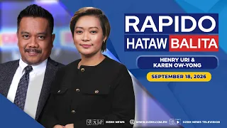 RAPIDO HATAW BALITA with HENRY URI & KAREN OW-YONG (09/18/2026)