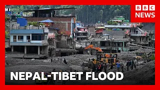 Nepal-Tibet flood death toll exceeds 700 | BBC News