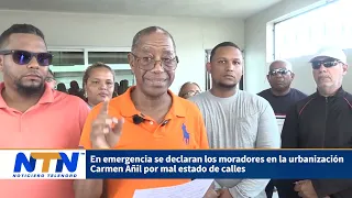 06 In a state of emergency! Residents of Carmen Añil urban area declare emergency over poor stree...