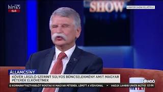 Kövér László kitálalt a stúdióban- HírTV