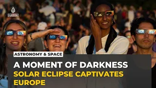 Solar eclipse sweeps western Europe as millions gaze skywards