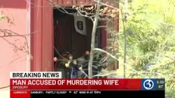 Man accused of murdering wife in Simsbury, police say