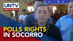 Comelec conducts first voter registration in Sitio Kapihan in Socorro, Surigao del Norte