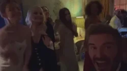 El reencuentro de las Spice Girls  en el  50 cumpleaños de Victoria
