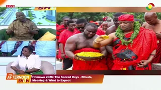 History Lesson On Homowo Festival By Palace Poet & Folklorist, Nii Kwardey Ntreh