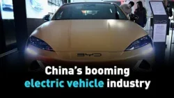 China’s booming electric vehicle industry