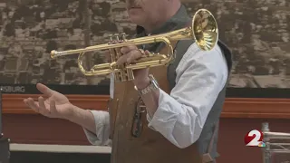 Local trumpet maker is in tune with the military