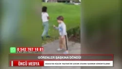 TWO YOUNG CHILDREN FILMED SMOKING IN DÜZCE