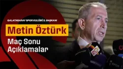 ?️ Galatasaray Spor Kulübü 2. Başkanı Metin Öztürk’ten karşılaşma sonrasında açıklamalar #GÖZvGS ?️ Galatasaray Spor Kulübü 2. Başkanı Metin Öztürk’ten karşılaşma sonrasında açıklamalar #GÖZvGS
