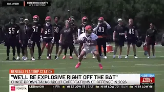 Chase Brown talks 2026 expectations