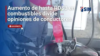 Fuel price hike of up to RD$3 sparks divided opinions