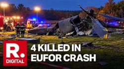 Exact Moment When Italian Chinook Crashed On EU Mission In Bosnia, Killing Four
