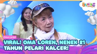 VIRALl! Oma Loren, Nenek 81 tahun Pelari Kalcer! - BROWNIS (24/09/26) P1