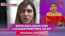 Nota exclusiva con Luciana Martínez de GH | #LosProfesionalesConFlor - 17/03 - El Nueve