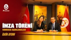 ?️ Galatasaray Daikin Kadın Voleybol Takımı Kaptanı İlkin Aydın’ın imza töreni sonrası açıklamalar