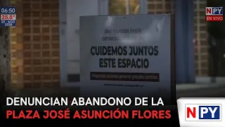Reports of neglect at José Asunción Flores Square