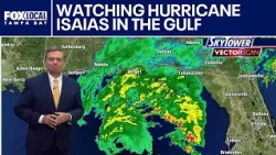 Watching Hurricane Isaias in the Gulf