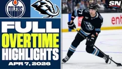 Edmonton Oilers at Utah Mammoth | FULL Overtime Highlights - April 7, 2026