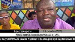 Kòdonatè nasyonal ONGL la di gwo lapli k'ap tonbe nan Sid la gen gwo konsekans sou lokalite Lassinal
