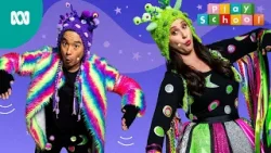 Space dance with Emma and Kaeng | Play School