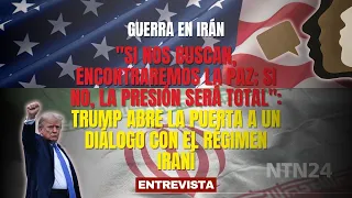 "If they reach out, there will be peace; if not, the pressure will be total": Trump on dialogue w...