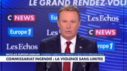 Nicolas Dupont-Aignan: "This is no longer a high school movement, it's the beginning of a civil war"