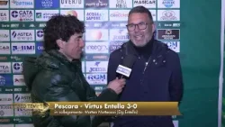 Pescara - Virtus Entella 3-0, Matteazzi: “Su Insigne dico che…”