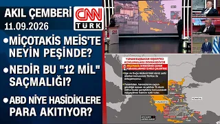 Miçotakis Meis'te neyin peşinde? Nedir bu "12 mil" saçmalığı? - Akıl Çemberi 11.09.2026 Cuma