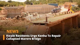 Kwale Residents Urge Kenha To Repair Collapsed Marere Bridge