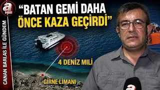 "The Sunken Ship Had a Previous Accident" Ferry Accident in the TRNC! | A Haber
