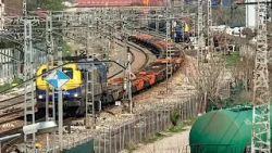 Descarrilamiento de un tren en Azuqueca de Henares