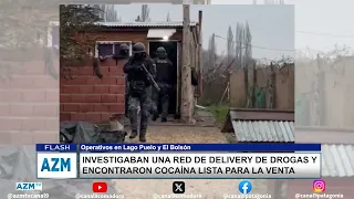 They were investigating a drug delivery network and found cocaine ready for sale