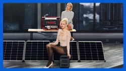 Monika testet praktische Generatoren und Trolley Powerstations für unterwegs @PEARL-TV