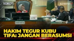 Hakim Tegur Jangan Berasumsi! Kubu Tifa Cecar Saksi Dumatno soal SMA Jokowi